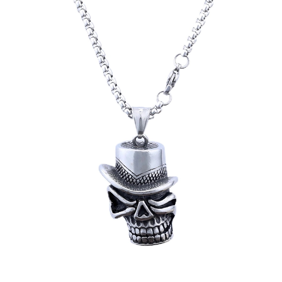 Hip-Hop Retro Skull 304 Stainless Steel Unisex
