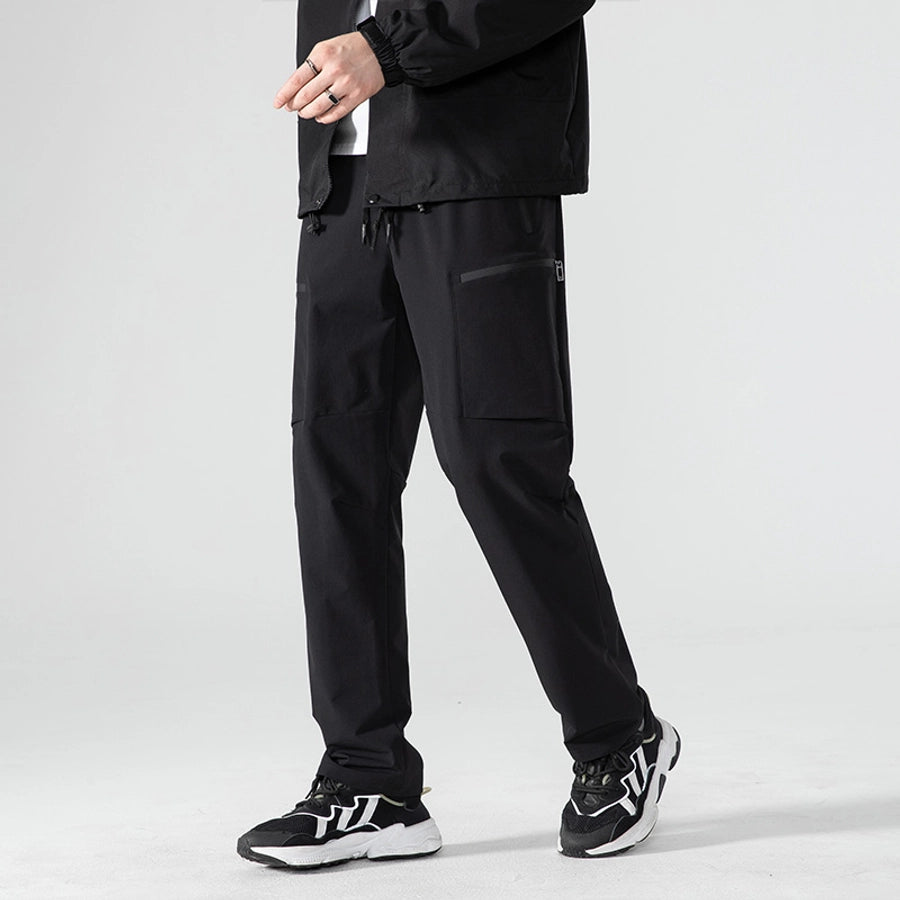 Men's Solid Color Casual Loose Men's Bottoms