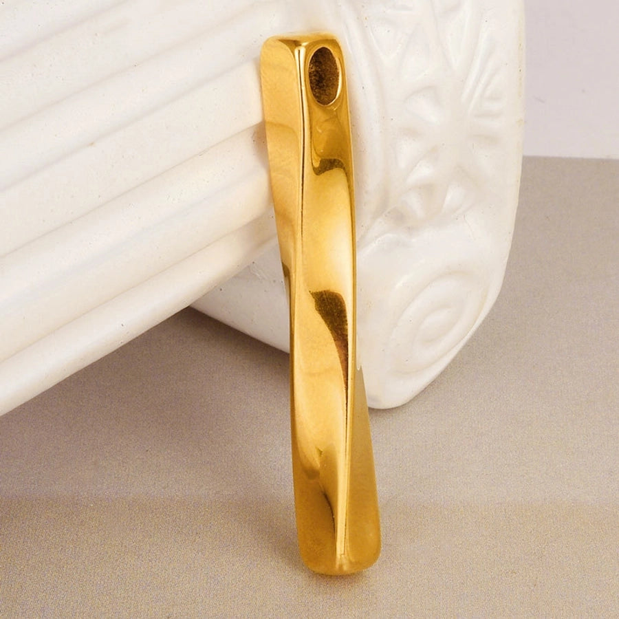 1 Piece 304 Stainless Steel 18K Gold Plated Geometric Pendant