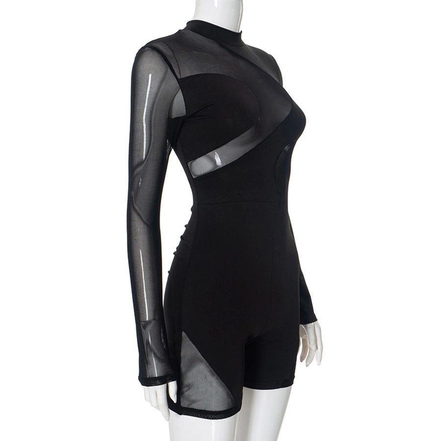 Women's Holiday Sexy Solid Color Shorts Rompers