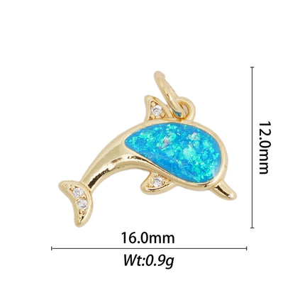 1 Piece Copper Tortoise Insect Pendant