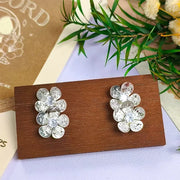Silver Cup Flower Zircon