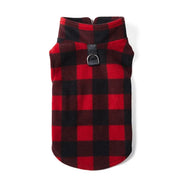 Black and red plaid