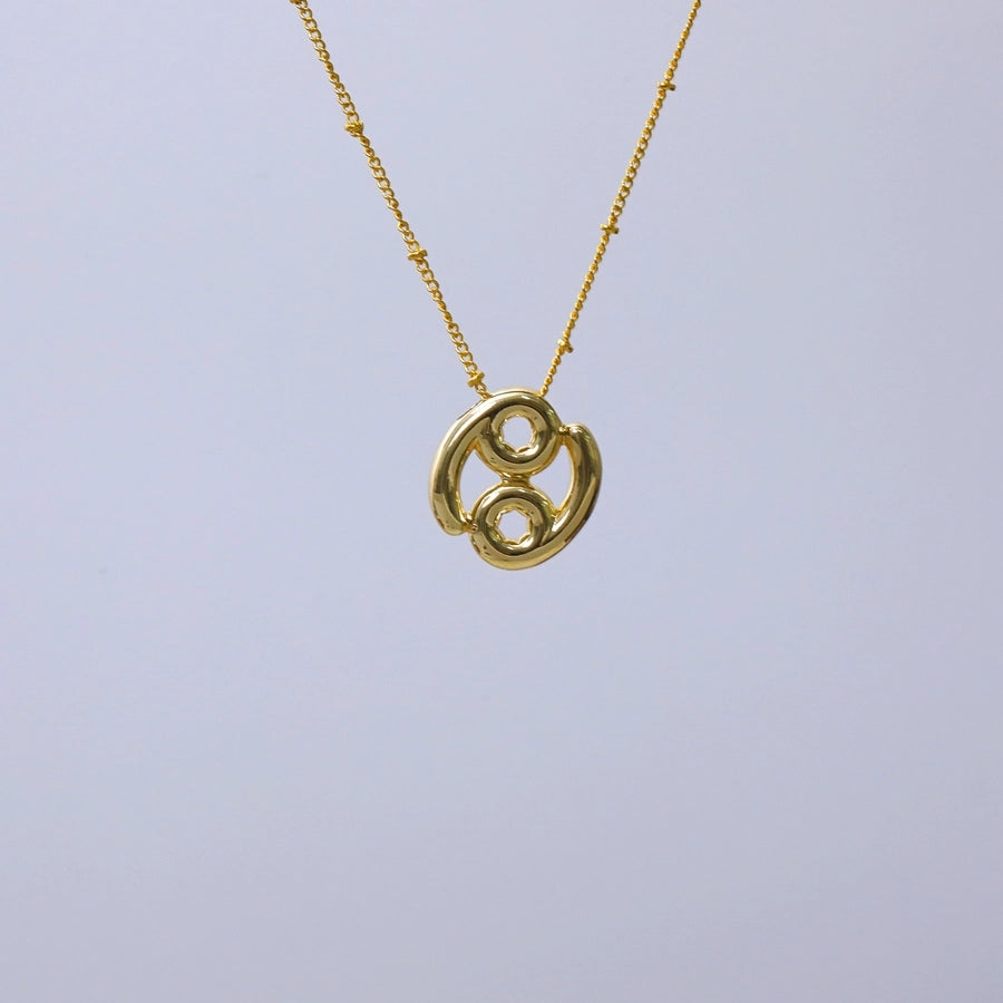 Jewelry IG Style Classic Style Commute Constellation 304 Stainless Steel 18K Gold Plated Pendant Necklace