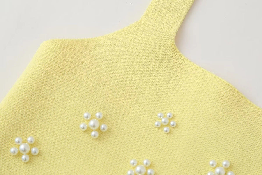 Women's Camisole Sleeveless Sweaters & Cardigans Streetwear Solid Color