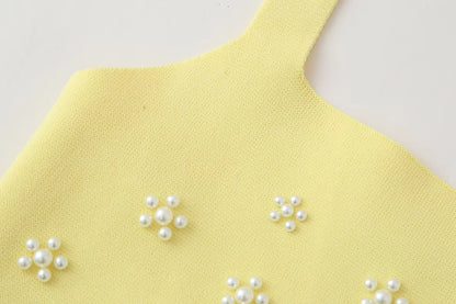Women's Camisole Sleeveless Sweaters & Cardigans Streetwear Solid Color