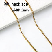9# Curb Necklace