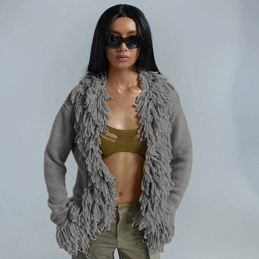Women's Sweater Long Sleeve Sweaters & Cardigans Streetwear Solid Color