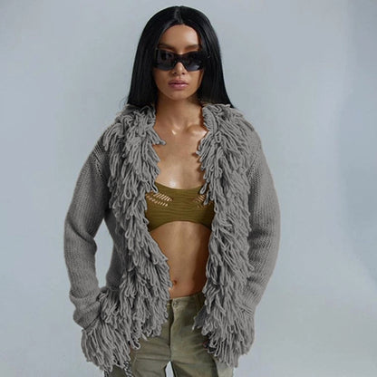 Women's Sweater Long Sleeve Sweaters & Cardigans Streetwear Solid Color