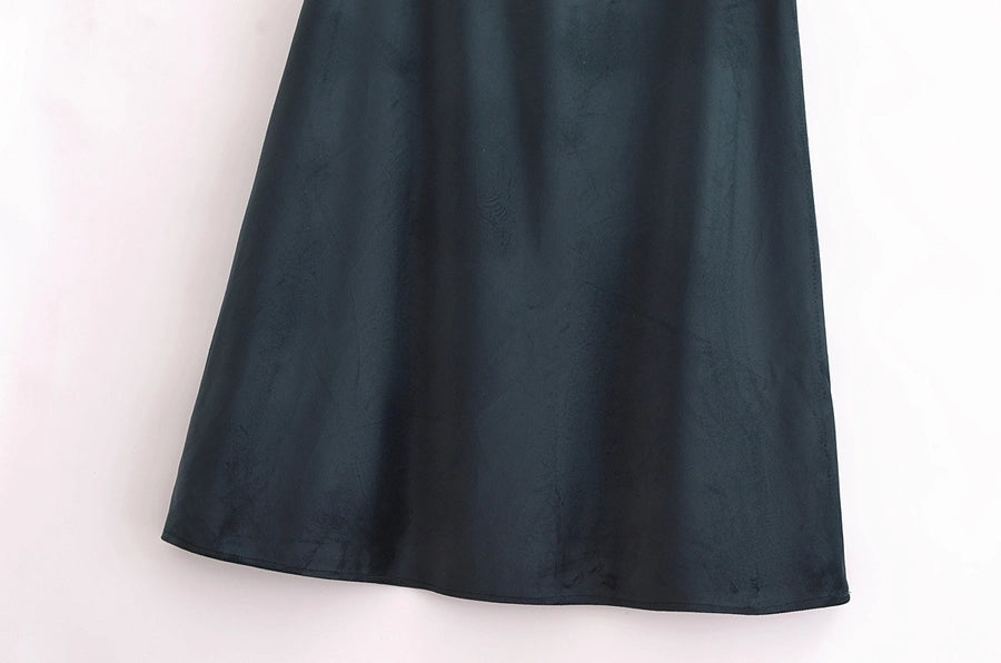 Daily Women's Elegant Solid Color Spandex Polyester Skirt Sets Skirt Sets