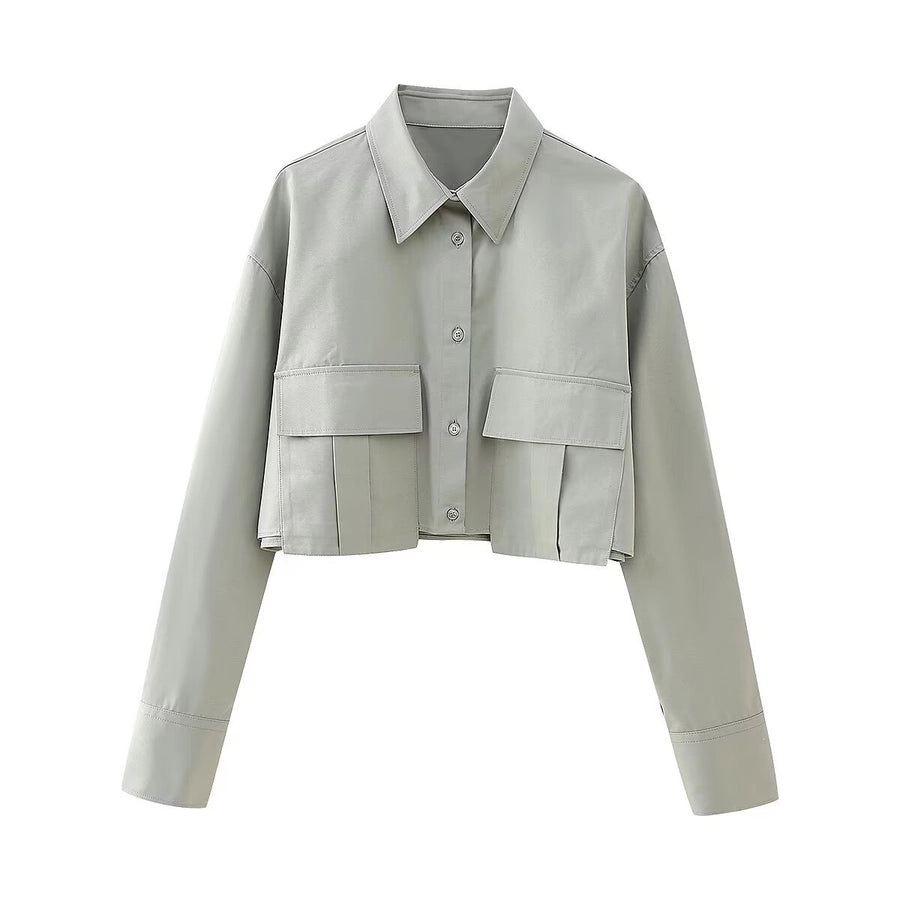 Women's Blouse Long Sleeve Blouses Casual Solid Color