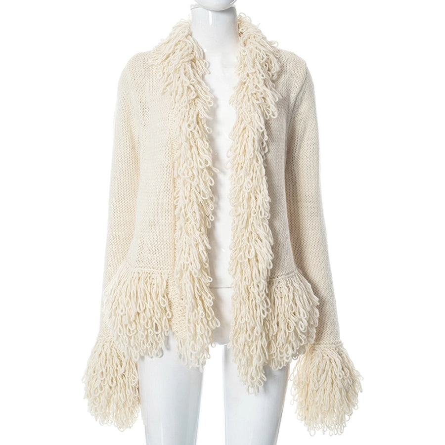 Women's Cardigan Long Sleeve Sweaters & Cardigans Simple Style Solid Color