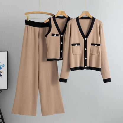 Holiday Daily Women's Vacation Simple Style Solid Color Polyester Pants Sets Pants Sets