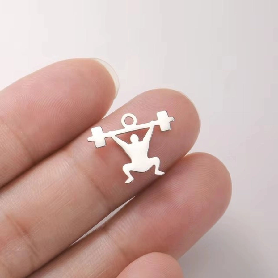 1 Piece 304 Stainless Steel Geometric Pendant