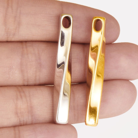 1 Piece 304 Stainless Steel 18K Gold Plated Geometric Pendant