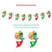 Gift Christmas Hat Flag