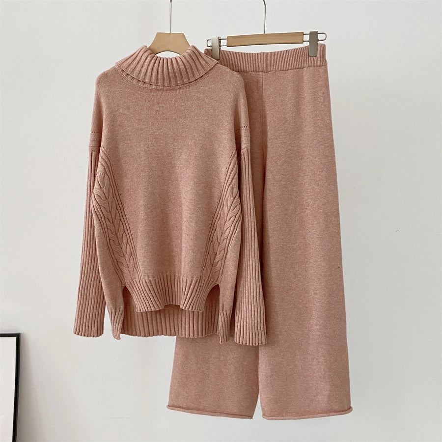 Daily Women's Casual Stripe Polyester Pants Sets Pants Sets