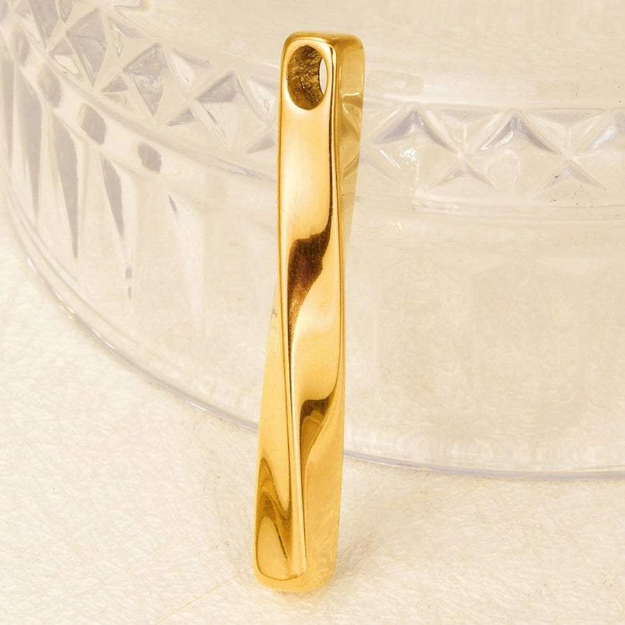 1 Piece 304 Stainless Steel 18K Gold Plated Geometric Pendant