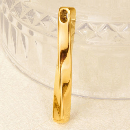 1 Piece 304 Stainless Steel 18K Gold Plated Geometric Pendant