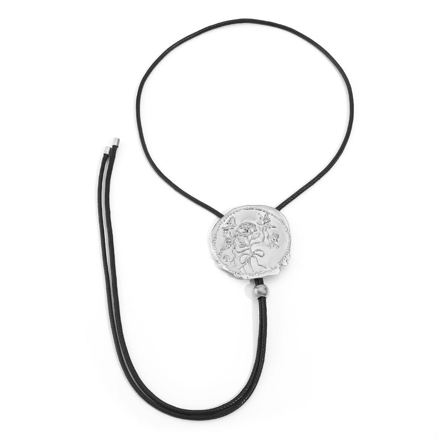 Casual Sexy Streetwear Geometric Alloy Wax line Wax line Pendant Necklaces
