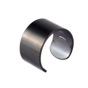 Black Flat Wide Ear Clip 8mm