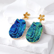 2. Blue Oval (Flower Nail)