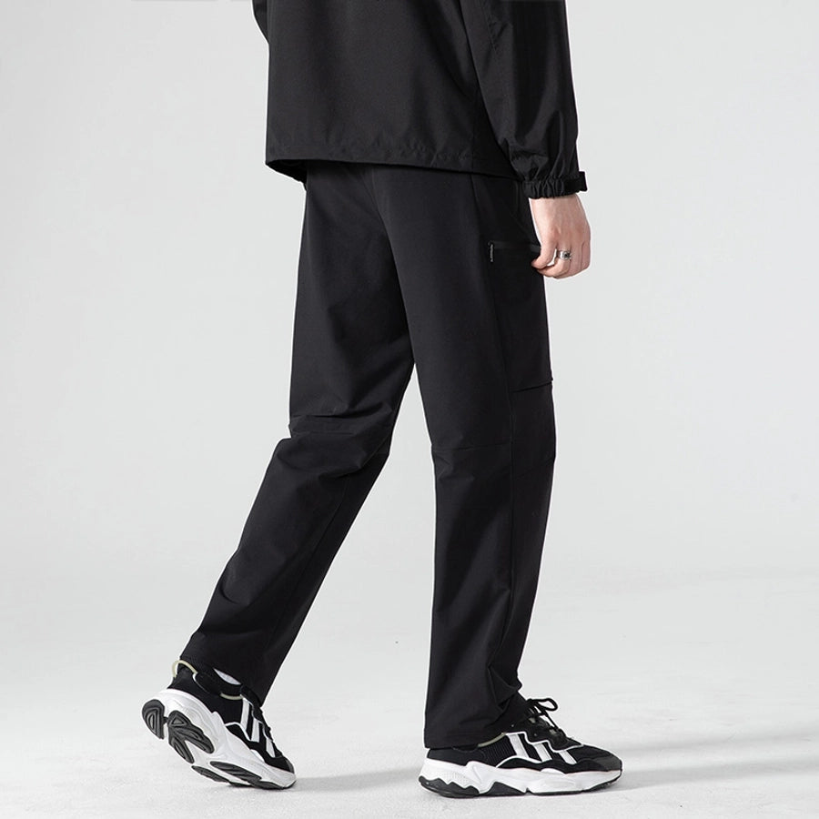 Men's Solid Color Casual Loose Men's Bottoms