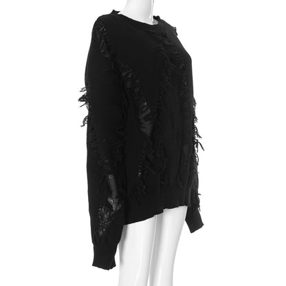 Women's Sweater Long Sleeve Sweaters & Cardigans Streetwear Solid Color