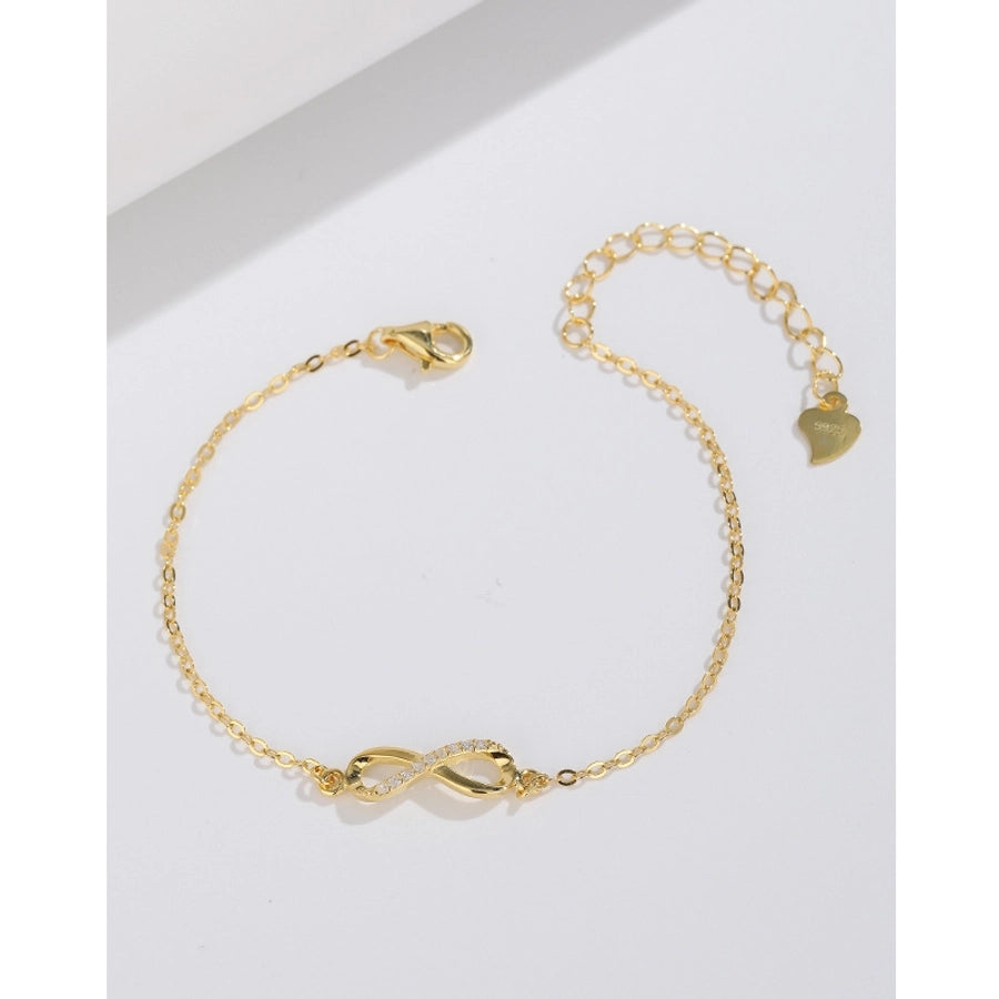 925 Sterling Silver cable chain Bracelets Simple Style