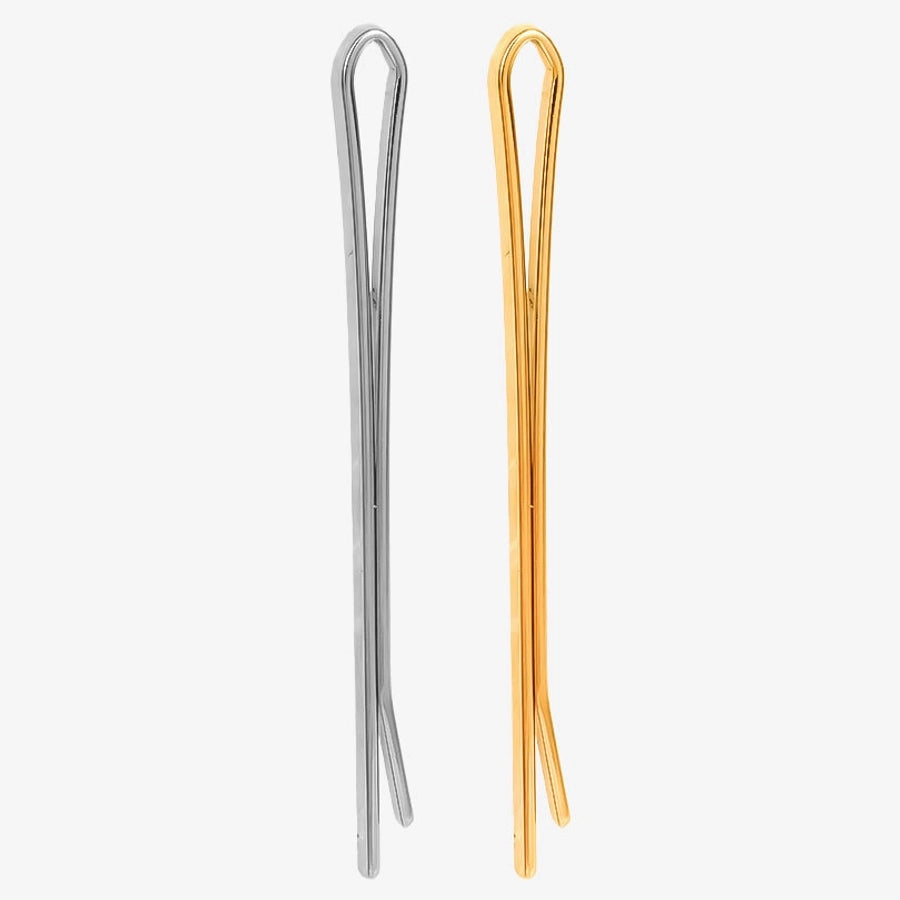 Women's Sweet Geometric 304 Stainless Steel Plating Hair Clip