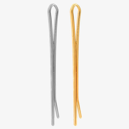 Women's Sweet Geometric 304 Stainless Steel Plating Hair Clip