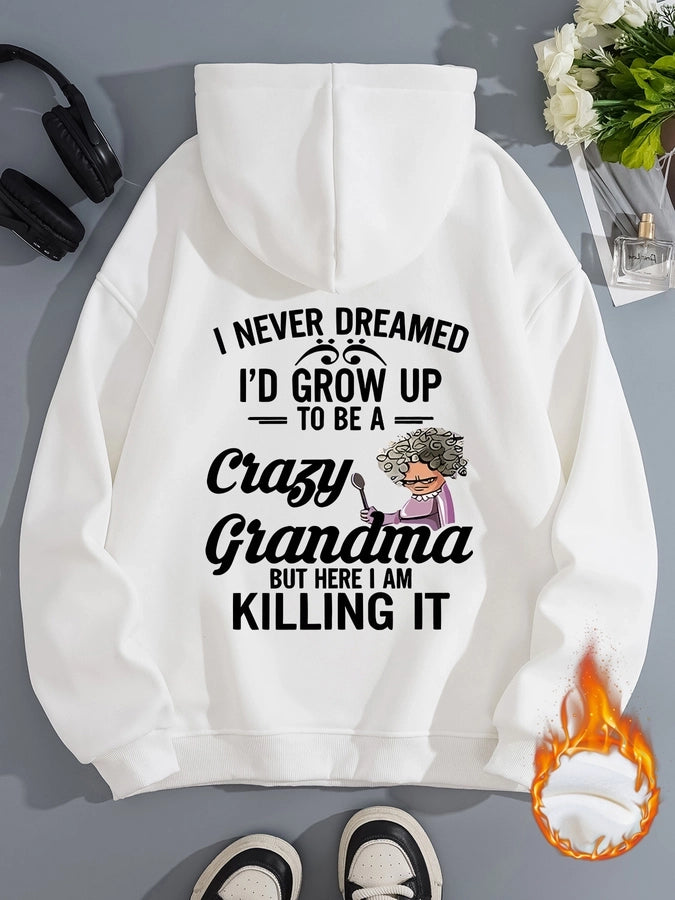 Hoodies & Sweatshirts Long Sleeve Streetwear Letter