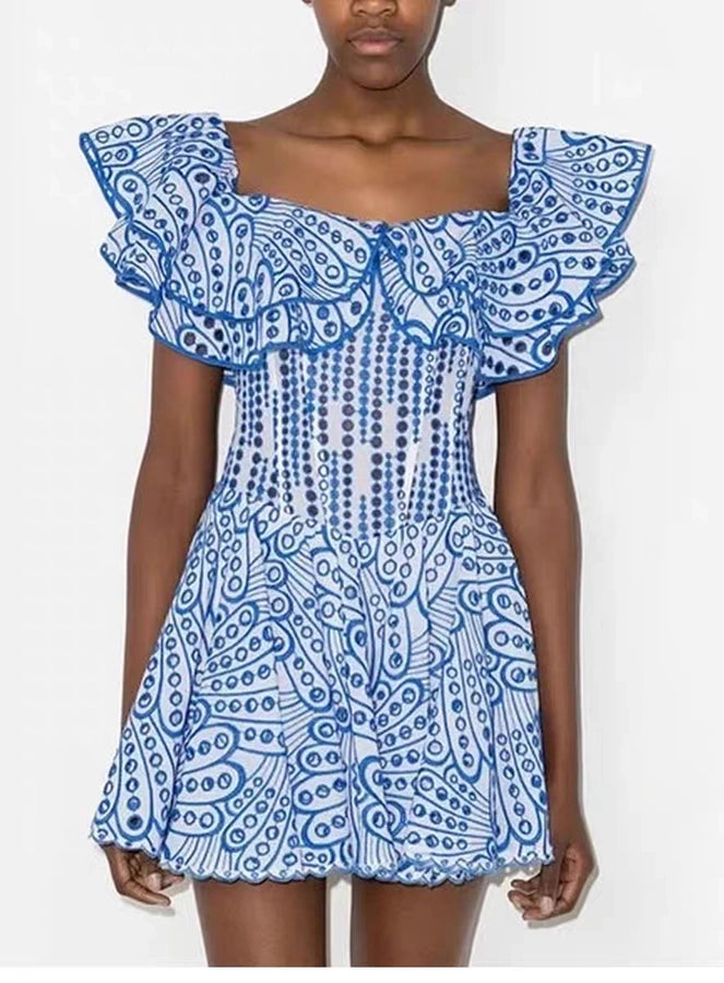 Women's Sheath Dress Vacation Simple Style Boat Neck Short Sleeve Solid Color Above Knee Holiday