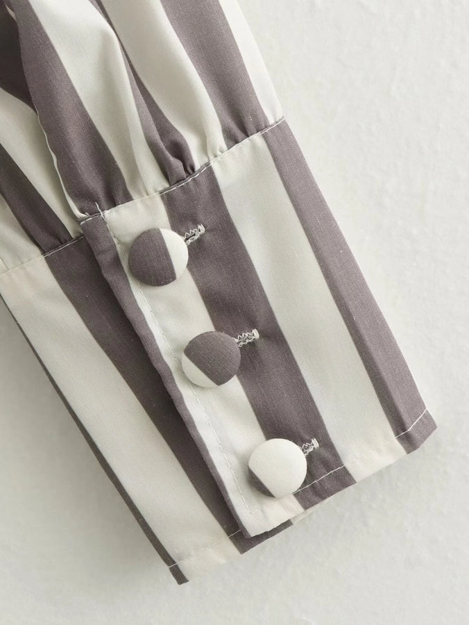 Women's Blouse Long Sleeve Blouses Vacation Simple Style Multicolor