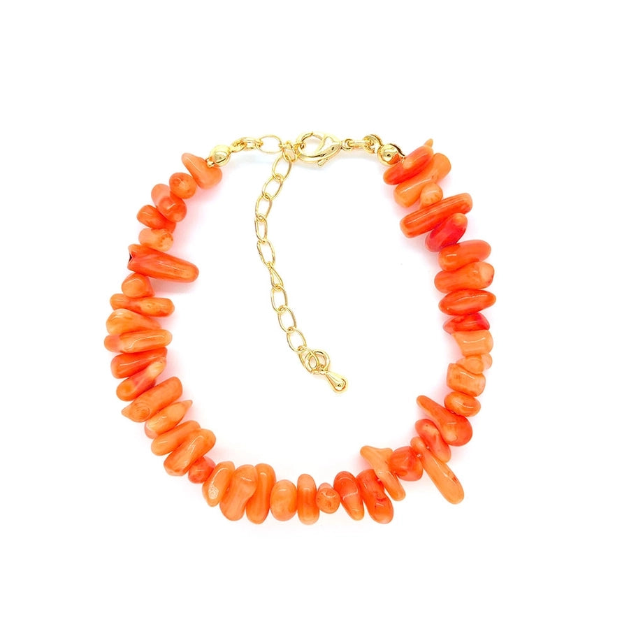 IG Style Casual Streetwear Irregular Shell Copper Beaded Chain Beaded Bracelets