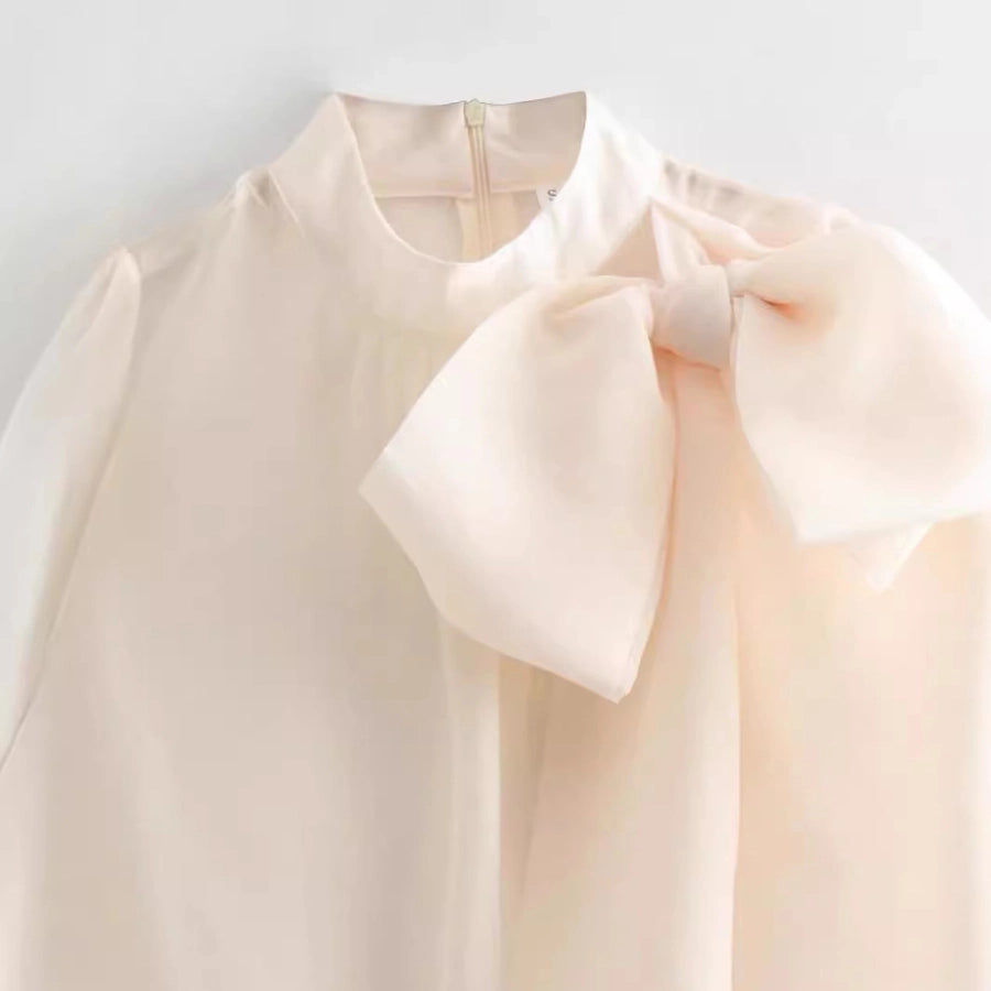 Women's Blouse Sleeveless Blouses Elegant Solid Color