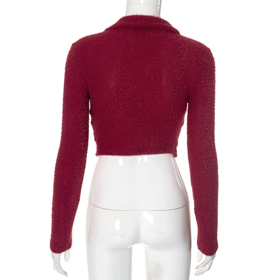 Women's Sweater Long Sleeve Sweaters & Cardigans Streetwear Solid Color