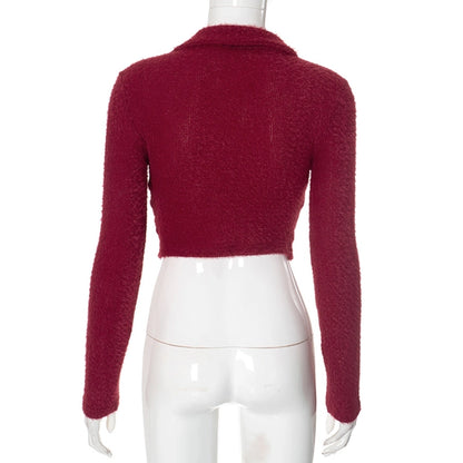Women's Sweater Long Sleeve Sweaters & Cardigans Streetwear Solid Color