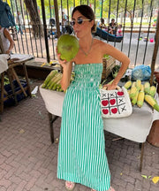 Green and White