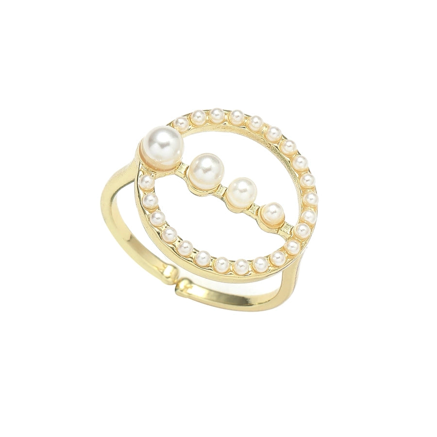 Elegant Simple Style Geometric Alloy Adults Rings