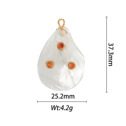1 Piece Copper Geometric Devil's Eye Star Pendant
