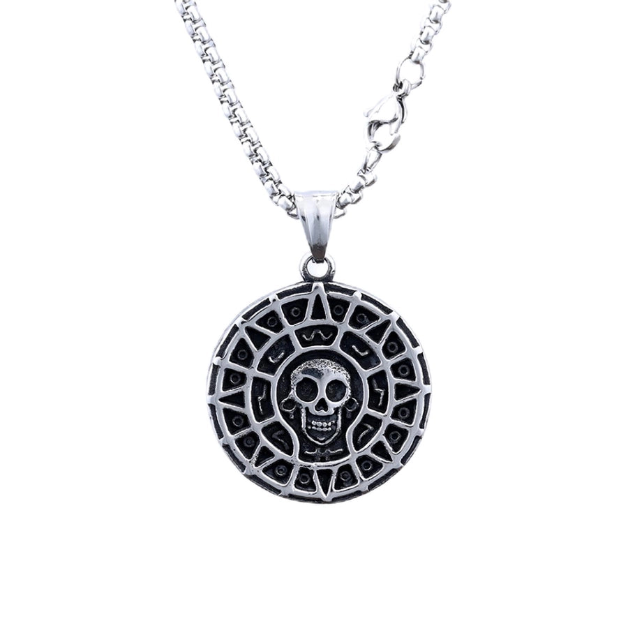 Hip-Hop Retro Skull 304 Stainless Steel Unisex