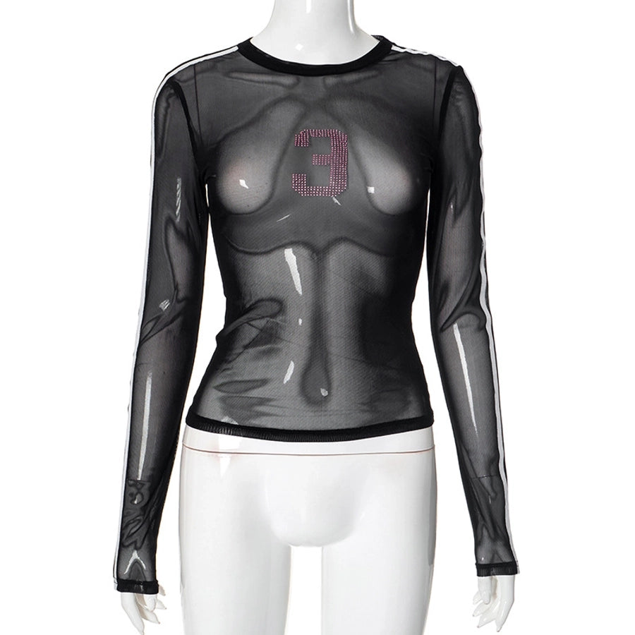 Women's T-shirt Long Sleeve T-Shirts Streetwear Solid Color