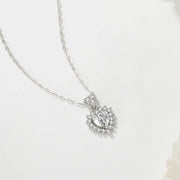 Dy971 White Diamond (with Cross Chain)