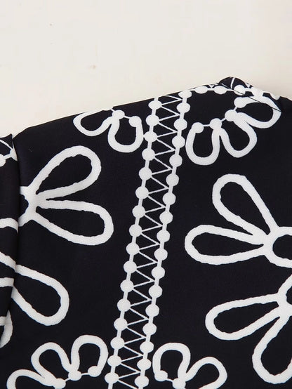 Daily Women's Streetwear Printing Polyester Printing Shorts Sets Shorts Sets