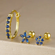 Y26269 Golden-Dark Blue Set
