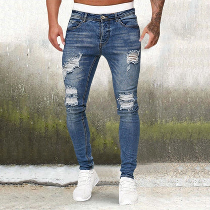 Men's Solid Color Vacation Loose Men's Bottoms
