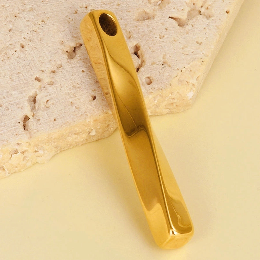 1 Piece 304 Stainless Steel 18K Gold Plated Geometric Pendant