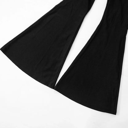 Daily Women's Streetwear Solid Color Spandex Polyester Pants Sets Pants Sets