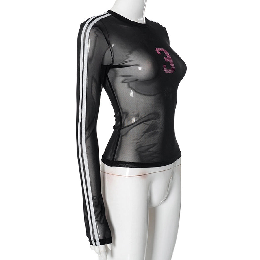 Women's T-shirt Long Sleeve T-Shirts Streetwear Solid Color